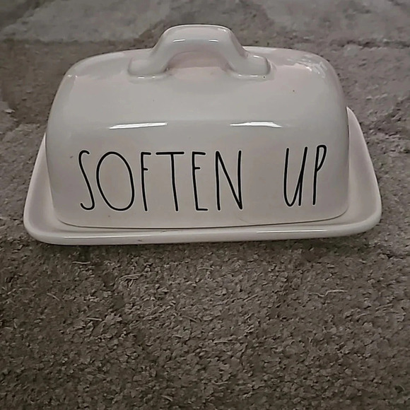 Rae Dunn *Soften Up* butter dish - Picture 1 of 1